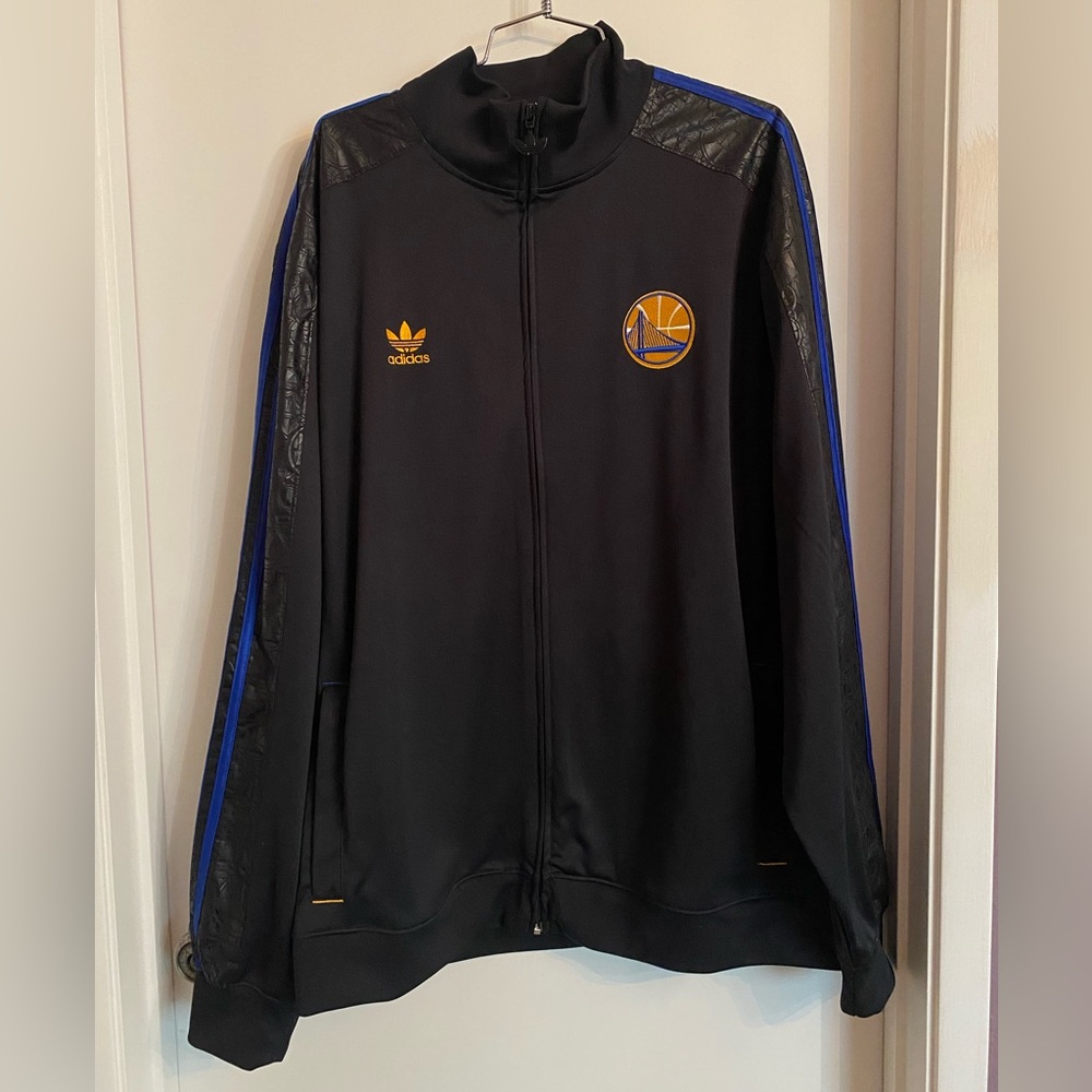 Limited Edition Adidas Golden State Warriors NBA Track Jacket Vintage Y2K
